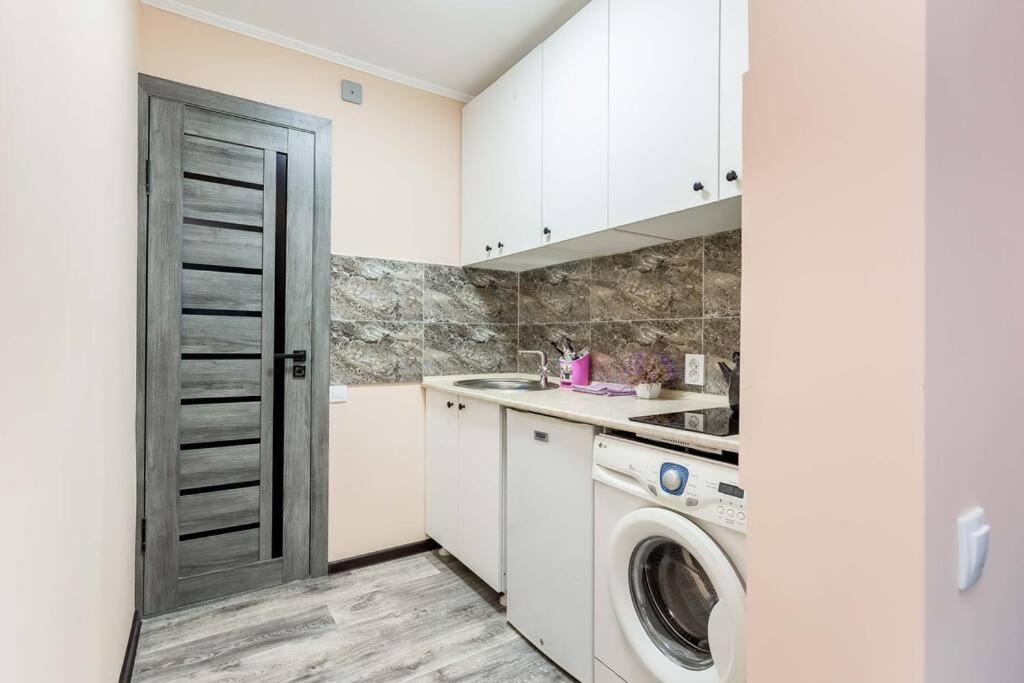 Квартира С Видом На Горы Almaty Exterior foto